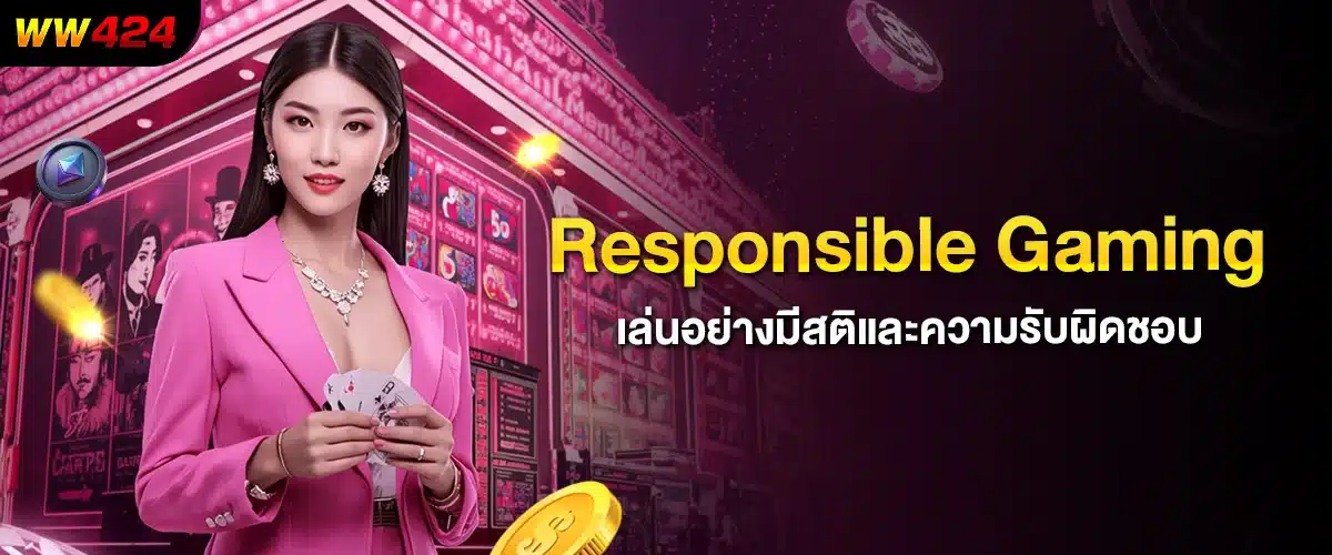 ww424 สนับสนุน การเล่นอย่างมีความรับผิดชอบ